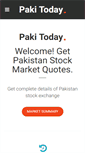 Mobile Screenshot of pakitoday.com
